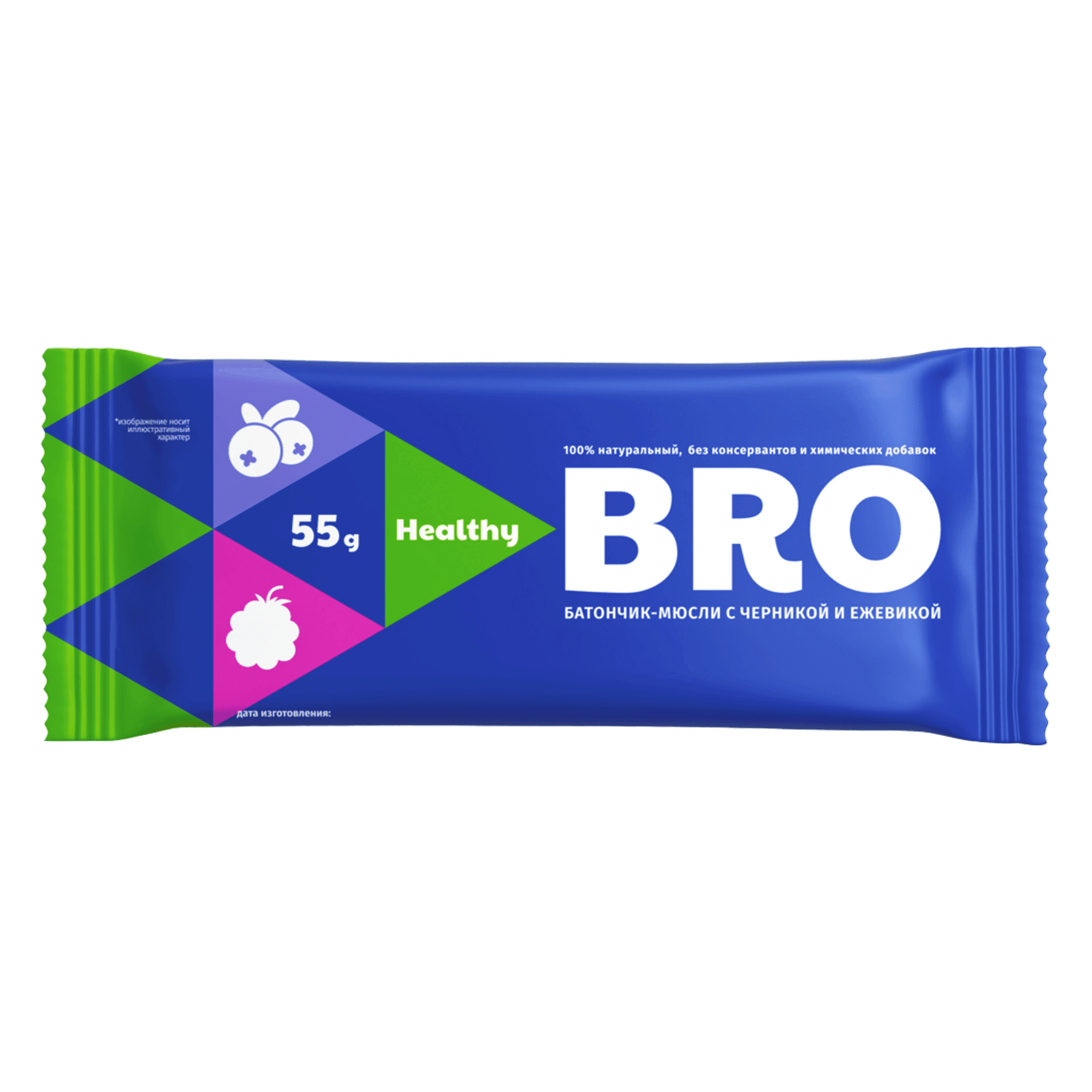 Батончик злаковый Bro